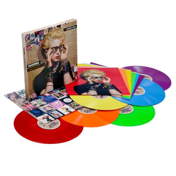 Finally Enough Love: 50 Number Ones (180g) (Rainbow Edition) - Madonna - LP