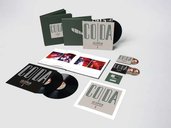 Coda (remastered) (180g) (Limited Super Deluxe Edition) (3 LP + 3 CD + Hardcover Booklet) - Led Zeppelin - LP