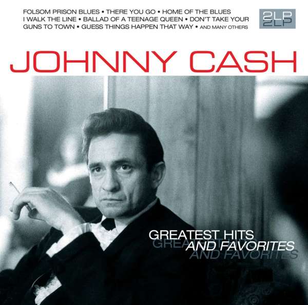 Greatest Hits And Favorites (remastered) (180g) (Limited Edition) (Transparent Red Vinyl) - Johnny Cash - LP