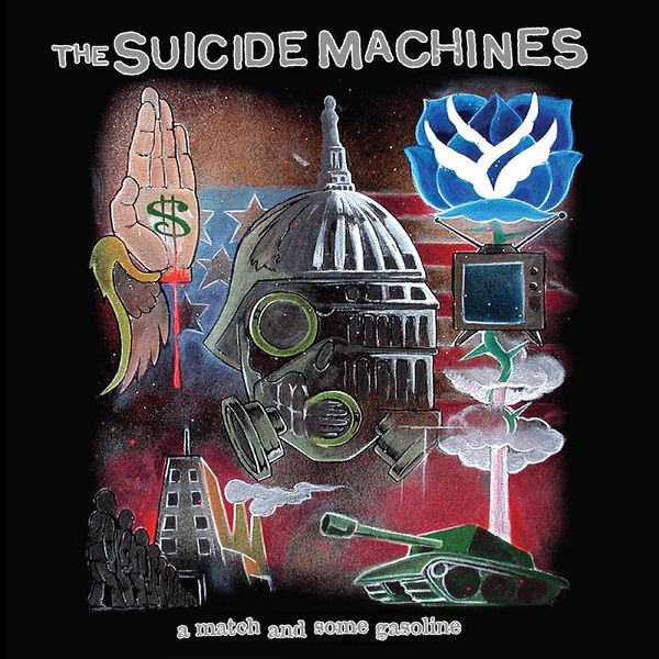 A Match And Some Gasoline (20th Anniversary) (remastered) (Limited Edition) (Clear Coloured Vinyl) - The Suicide Machines - LP