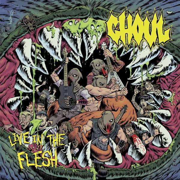 Live In The Flesh (Limited Edition) (Colored Vinyl) - Ghoul (Thrash Metal) - LP