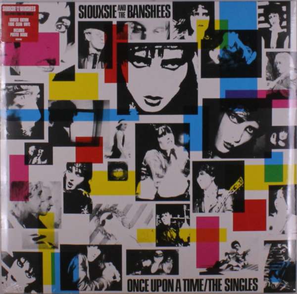 Once Upon A Time: The Singles (180g) (Limited Edition) (Clear Vinyl) - Siouxsie And The Banshees - LP
