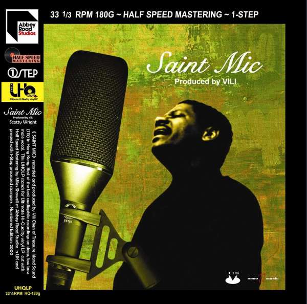 Saint Mic (180g) (1Step Process) (Limited Numbered Edition) (Ultimate High Quality Vinyl) - Scotty Wright - LP