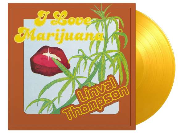 I Love Marijuana (180g) (Limited Numbered Edition) (Translucent Yellow Vinyl) - Linval Thompson - LP