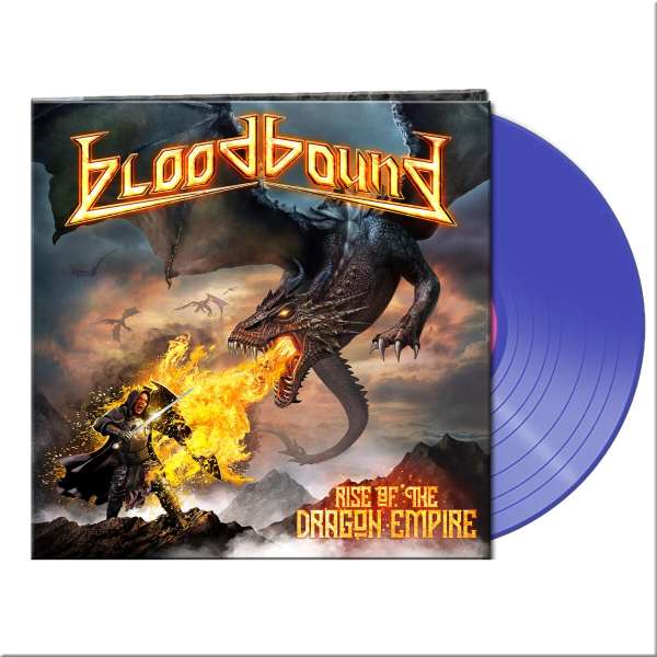 Rise Of The Dragon Empire (Clear Blue Vinyl) - Bloodbound - LP