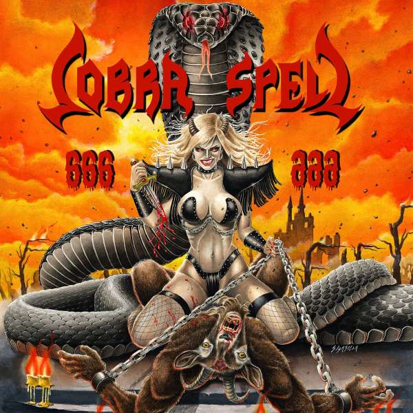 666 (Black Vinyl) - Cobra Spell - LP