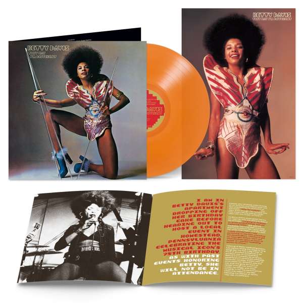 They Say I'm Different (remastered) (Clear Orange Vinyl) - Betty Davis - LP