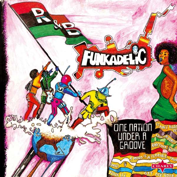 One Nation Under A Groove (remastered) (180g) (Red & Green Vinyl) - Funkadelic - LP