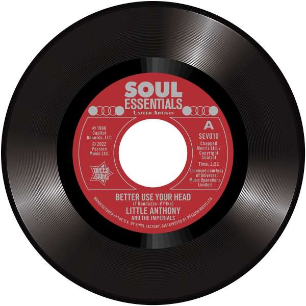 Better Use Your Head/Gonna Fix You Good - Little Anthony & The Imperials - Single 7