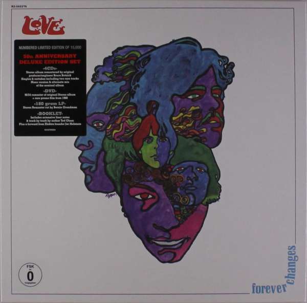 Forever Changes (50th Anniversary Deluxe-Edition-Set) (remastered) (180g) (Limited-Numbered-Edition) - Love - LP