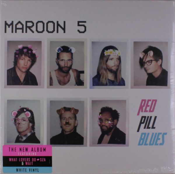 Red Pill Blues (White Vinyl) - Maroon 5 - LP
