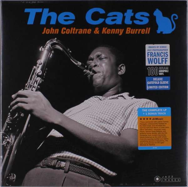 The Cats (180g) (Limited Edition) (Francis Wolff Collection) +1 Bonus Track - Kenny Burrell & John Coltrane - LP