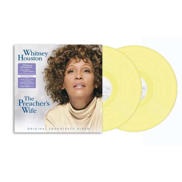 The Preacher's Wife (O.S.T.) (Limited Special Edition) (Yellow Vinyl) - Whitney Houston - LP