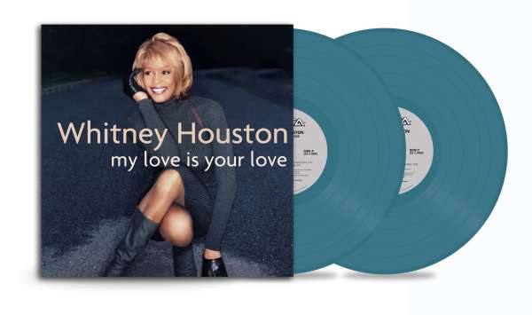 My Love Is Your Love (25th Anniversary) (Limited Special Edition) (Teal Blue Vinyl) - Whitney Houston - LP