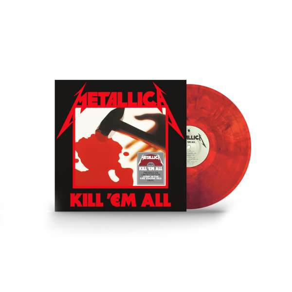 Kill 'Em All (remastered) (Limited Edition) (Jump In The Fire Engine Red Vinyl) - Metallica - LP