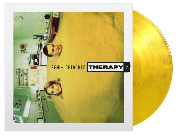 Semi-Detached (25th Anniversary Edition) (180g) (Yellow & Black Marbled Vinyl) - Therapy? - LP