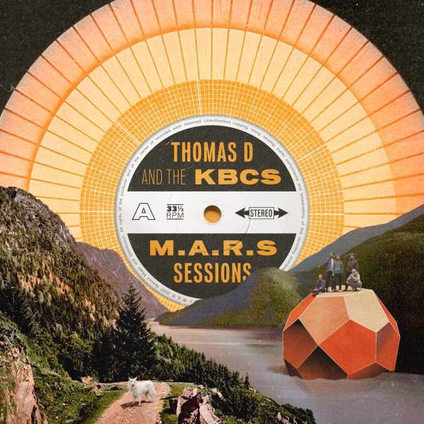 M.A.R.S. Sessions (Limited Edition) (Orange & Black Vinyl) - Thomas D & The KBCS - LP