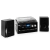 Auna Stereoanlage Kompakt Hifi Anlage mit Plattenspieler (Doppel-CD-Player mit Aufnahmefunktion, UKW-Radio, AUX, Kassette) schwarz - 3