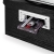 Auna Stereoanlage Kompakt Hifi Anlage mit Plattenspieler (Doppel-CD-Player mit Aufnahmefunktion, UKW-Radio, AUX, Kassette) schwarz - 6