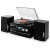 Auna Stereoanlage Kompakt Hifi Anlage mit Plattenspieler (Doppel-CD-Player mit Aufnahmefunktion, UKW-Radio, AUX, Kassette) schwarz - 9