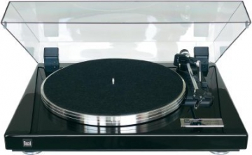 Dual CS 460 Schallplattenspieler Klavierlack schwarz/silber - 1