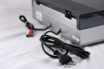 Dual DT 200 USB Schallplattenspieler (3 Watt, 50Hz, USB 2.0) silber - 5