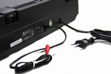 Dual DT 210 USB Schallplattenspieler (USB-Anschluss, 33/45 U/min) schwarz - 5