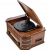 Dual NR 4 Nostalgie Musikanlage mit Plattenspieler (UKW-Tuner, MW-Radio, CD-RW, MP3, USB, Kassette, Aux-In) braun - 9