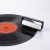 Hama Carbon-Faserbürste für Langspielplatten (antistatisch Schallplatten reinigen, Vinylbürste), schwarz/silber - 2