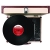 Ion Audio Vinyl Motion Deluxe | Transportabler Retro Koffer Plattenspieler mit USB Digital Encoder + wiederaufladbarem Akku - inkl. Converter Software (MAC/PC) - Cremefarben - 4