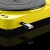 Lenco L-85 Plattenspieler mit USB Direct Encoding/Vorverstärker (USB-Eingang, MMC, Track Splitting, Riemenantrieb, halbautomatisch, abnehmbare Staubschutzhaube) gelb - 9