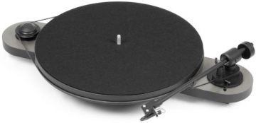 Pro-Ject Elemental Phono USB Manueller Plattenspieler mit Phonovorstufe & USB Ausgang silber/schwarz - 1