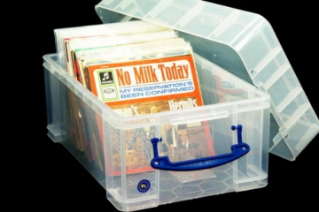 Single Vinyl Schallplatten Useful Box für 125 Schallplatten (9 Liter) - 2