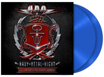 U.D.O. Navy Metal night 2-LP blau