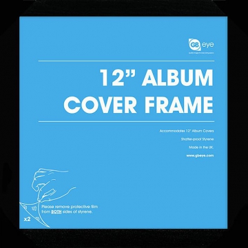 Vinyl-Rahmen für 12'' Album, schwarz