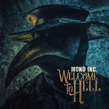Mono Inc. – Welcome To Hell (grün/blau 2LP mit schwarzen Schlieren) - 