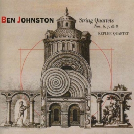 Streichquartette Nr.6-8 - Ben Johnston (1926-2019) - CD - Front