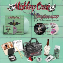 Dr. Feelgood (30th Anniversary Edition) (Leatherette Bag & Green LP) - Mötley Crüe - LP - Front