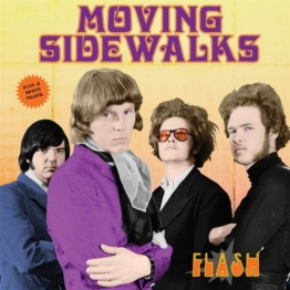 Flash - The Moving Sidewalks (pre ZZ Top) - LP - Front