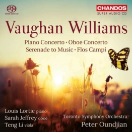 Klavierkonzert C-Dur - Ralph Vaughan Williams (1872-1958) - Super Audio CD - Front