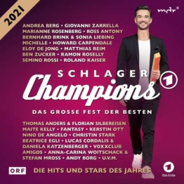 Schlagerchampions 2021 - Das große Fest der Besten - Various Artists - CD - Front