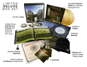 A View From The Top Of The World (180g) (Limited Deluxe Edition Box Set) (Gold Vinyl) - Dream Theater - LP - Front