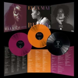 Time Change Ready (Black/Violet/Orange Vinyl) - Ella Mai - Single 12" - Front