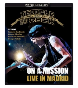 On A Mission - Live In Madrid (Ultra HD Blu-ray) - Michael Schenker - UHD - Front