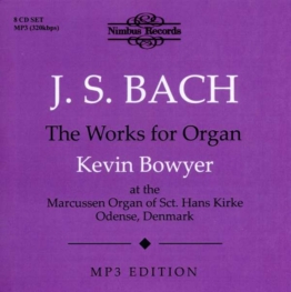 Sämtliche Orgelwerke (MP3-Format) - Johann Sebastian Bach (1685-1750) - MP3 - Front