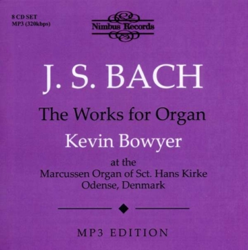 Sämtliche Orgelwerke (MP3-Format) - Johann Sebastian Bach (1685-1750) - MP3 - Front