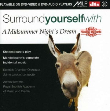 Ein Sommernachtstraum - Felix Mendelssohn Bartholdy (1809-1847) - DVD-Audio - Front
