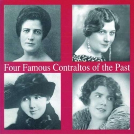 4 Famous Contraltos of the Past - Christoph Willibald Gluck (1714-1787) - CD - Front
