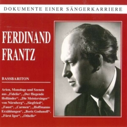 Ferdinand Frantz singt Arien - - CD - Front