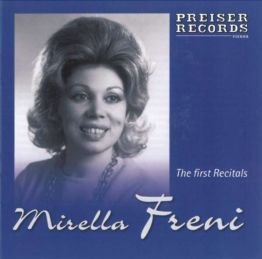 Mirella Freni - The first Recitals - Vincenzo Bellini (1801-1835) - CD - Front